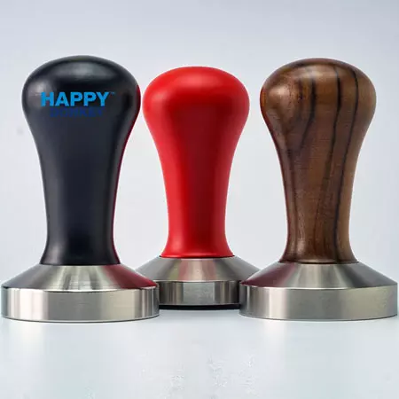 Image displaying coffee tampers for espresso.